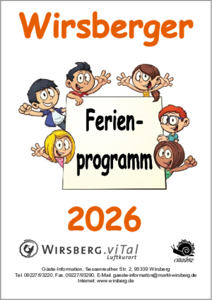 Titelseite Ferienprogramm 2026